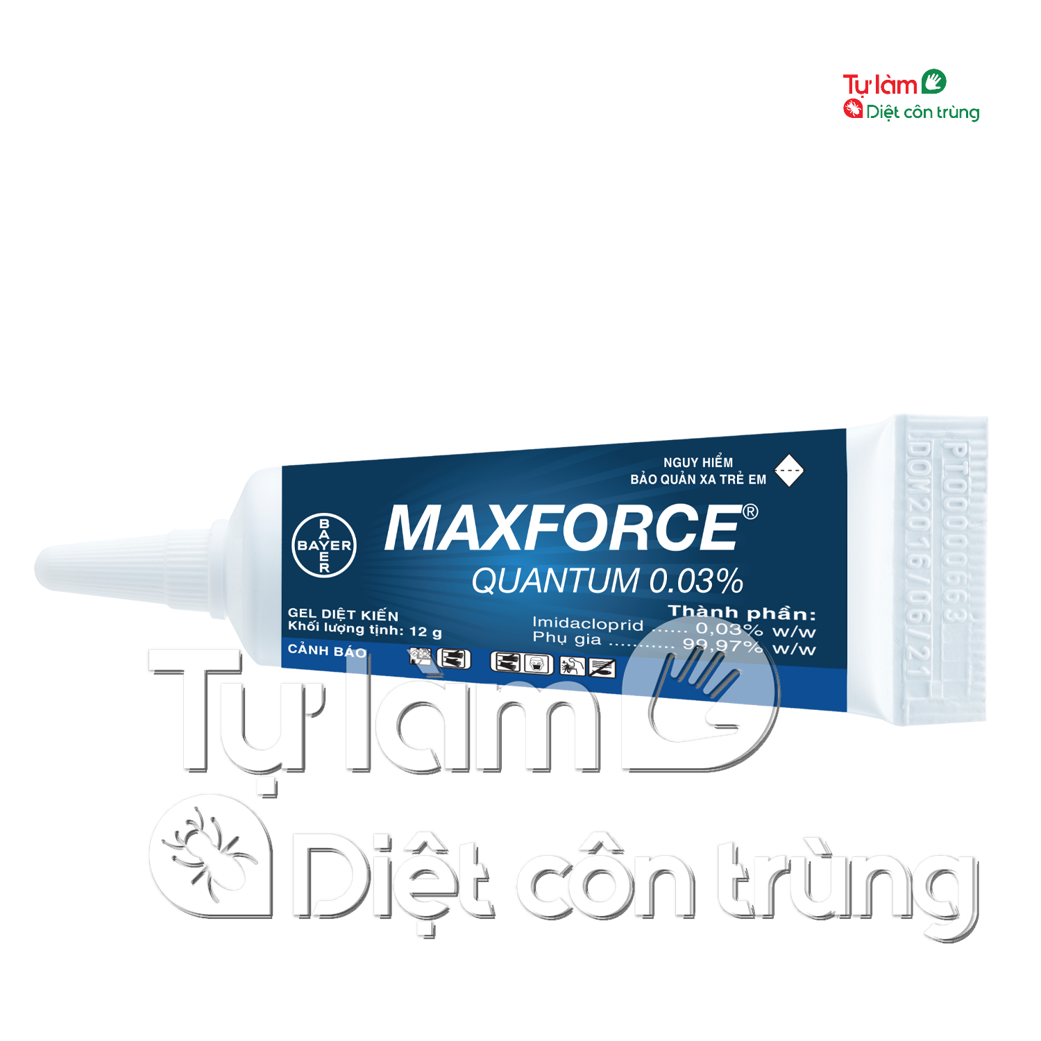 Thuốc diệt kiến sinh học Maxforce Quantum dạng gel-12g – Tự Làm Diệt ...