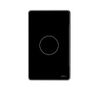 Công tắc cảm ứng 1 nút chữ nhật đen FPT Smart Home SNBR026