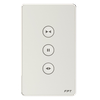 Công tắc rèm chữ nhật trắng, Athena SNBR0234