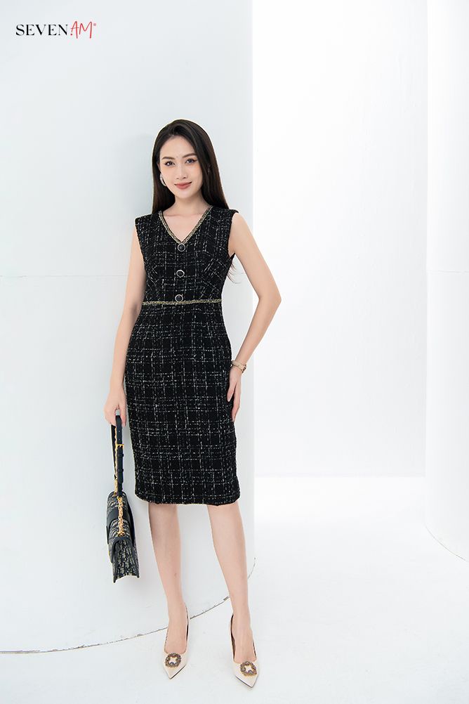 Đầm Dạ Hội Xẻ Tà Sát Nách Trẻ Trung