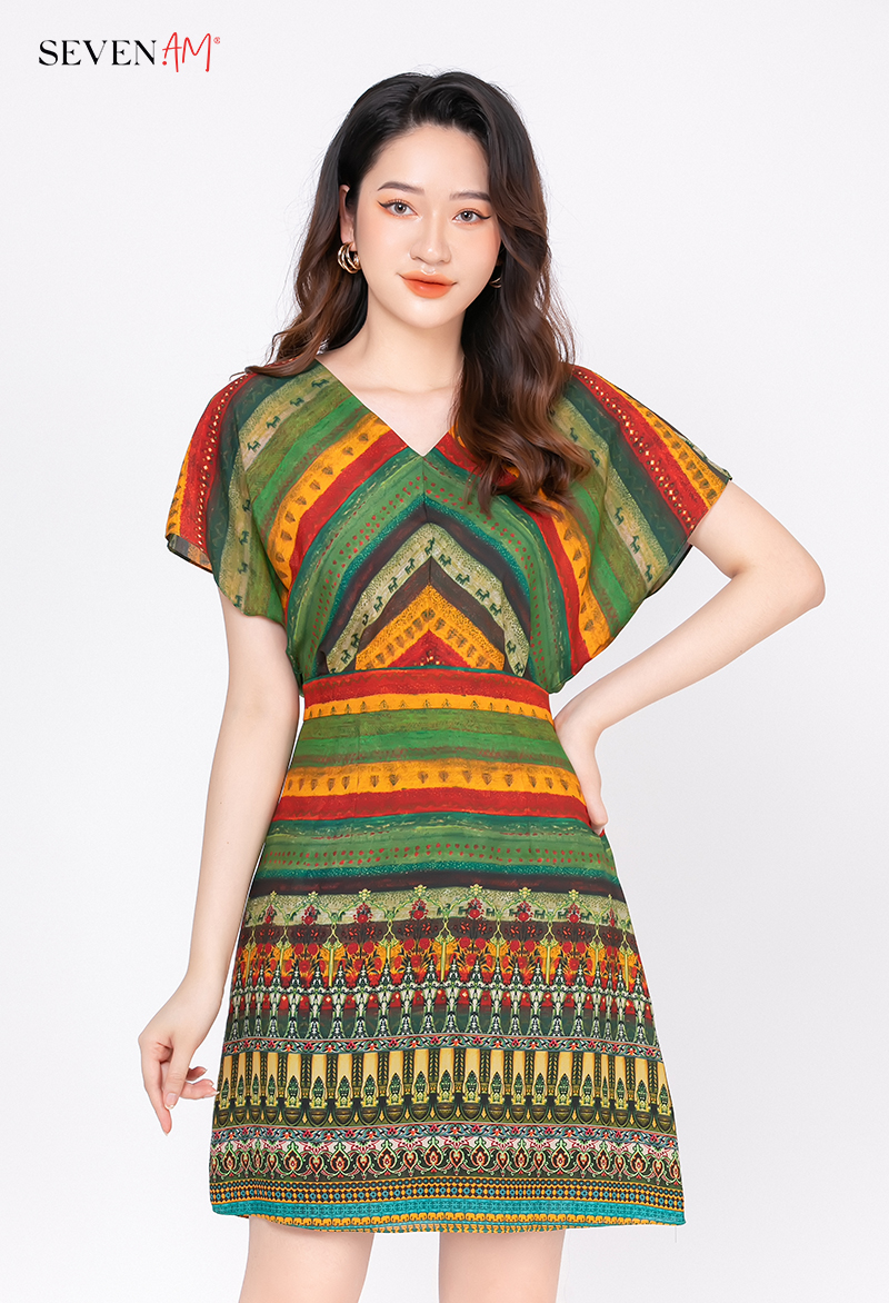 Chọn chất liệu cho đầm công sở xòe