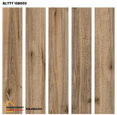 Gạch thanh gỗ 15x80  cao cấp - BLTTT 158003