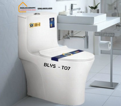 BỒN CẦU NGUYÊN KHỐI THÁI LAN 4 XOÁY - BLYS T07