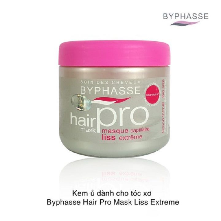 Kem ủ tóc hair pro Byphase 500ml DÀNH CHO TÓC XƠ RỐI – Nambyphasse