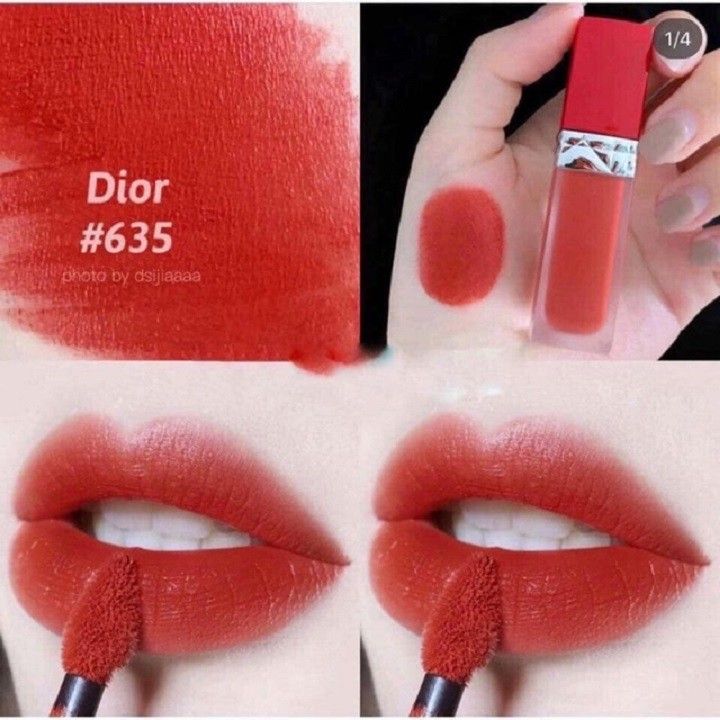 Son Kem Dior Rough Forever Liquid 558 Forever Grace  Màu Hồng Hoa Khô   Vilip Shop  Mỹ phẩm chính hãng