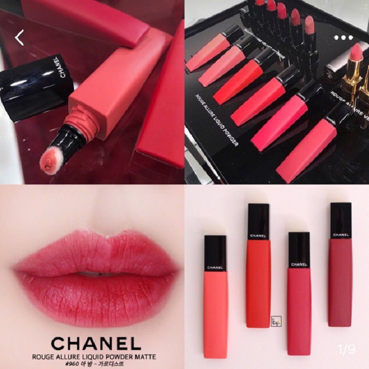 Son Chanel Rouge Allure Liquid Powder Matte 954 Radical 6  Vivalust  Cosmetics