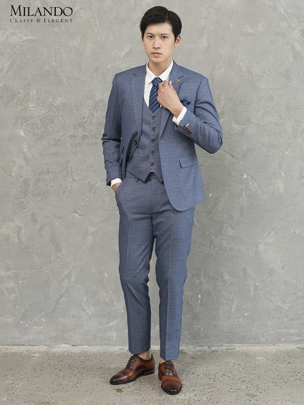 Áo vest nam màu tím than AGAV13  Thời trang nam