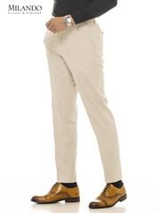 Quần tây nam màu kem