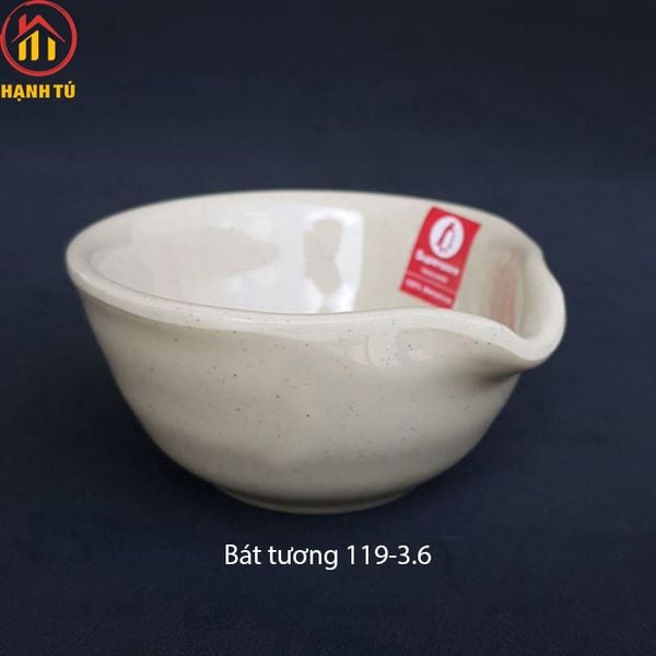 Chén tương nhựa melamine Superware nâu đá