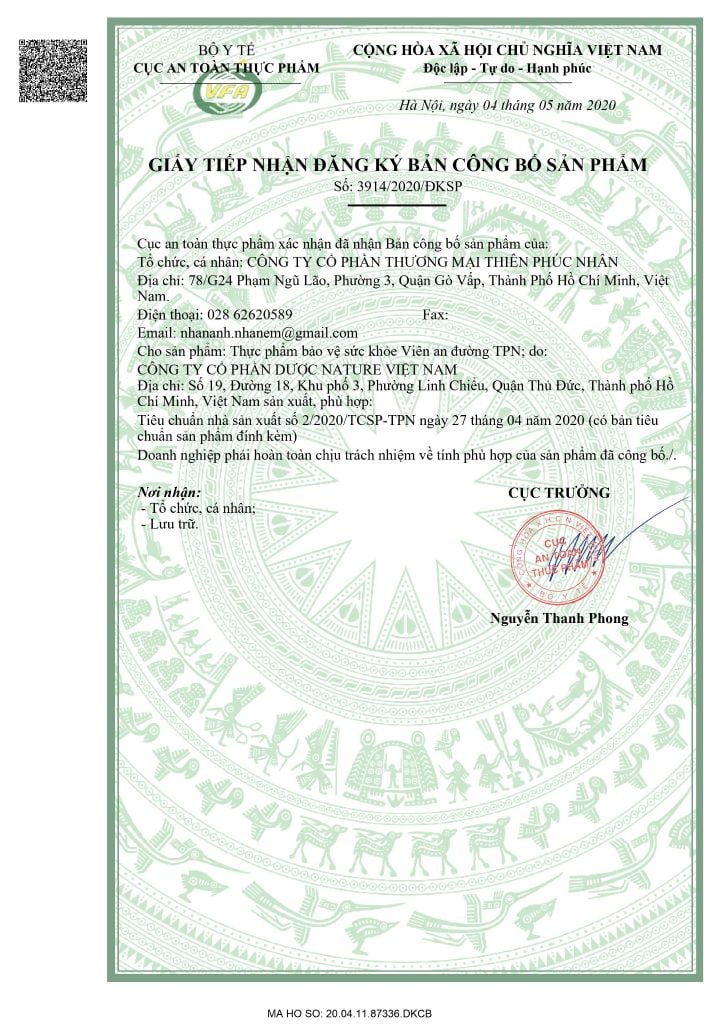 Viên hạ đường Viên An Đường TPN - TPCN hộp 60 viên x 3 hộp / liệu trình (180 viên)