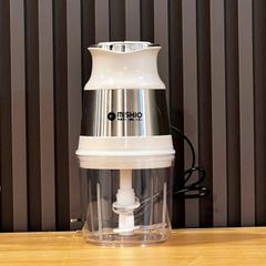 Máy Xay Mini Mishio MK389 - Dung Tích 0.8L, Xay Đồ Ăn Dặm, Gia Vị, Đồ Khô, Công Suất 250W Mạnh Mẽ