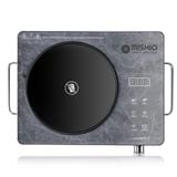  Bếp hồng ngoại Mishio MK417 mặt kính cường lực cao cấp 