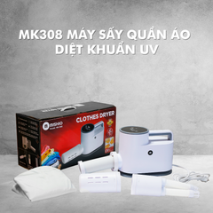 Máy Sấy UV Diệt Khuẩn Quần Áo, Chăn Nệm, Giày Mishio MK308
