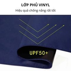 Dù tự gấp gọn 24 nan rộng 110cm Kachi chống UV MK376