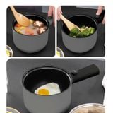  Nồi Nấu Ceramic Mishio MK321 dung tích 1.5L kèm xửng hấp inox 304 