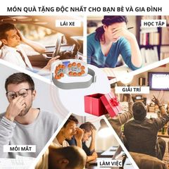 Máy massage mắt 16 đầu rung KACHI MK380 phun sương thư giãn