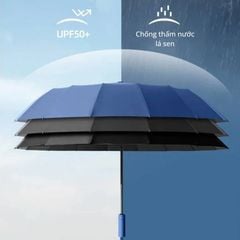 Dù tự gấp gọn 24 nan rộng 110cm Kachi chống UV MK376