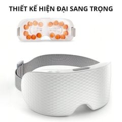 Máy massage mắt 16 đầu rung KACHI MK380 phun sương thư giãn