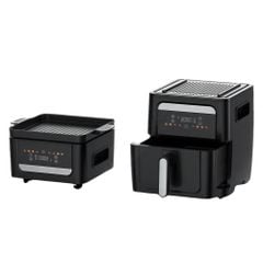 Nồi Chiên Không Dầu Kèm Vỉ Nướng 2-in-1 Mishio MK407: Nâng Tầm Món Ngon, Tiện Lợi Vượt Trội