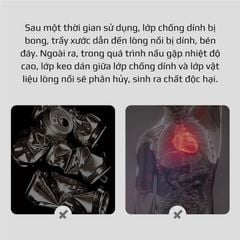 Nồi cơm điện lòng sứ dưỡng sinh Mishio MK365 chống dính tự nhiên trọn đời không bong tróc