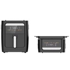 Nồi Chiên Không Dầu Kèm Vỉ Nướng 2-in-1 Mishio MK407: Nâng Tầm Món Ngon, Tiện Lợi Vượt Trội