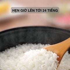 Nồi cơm điện lòng sứ dưỡng sinh Mishio MK365 chống dính tự nhiên trọn đời không bong tróc