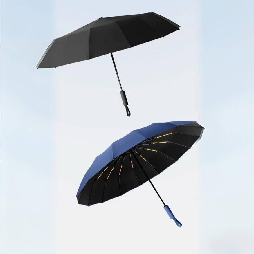 Dù tự gấp gọn 24 nan rộng 110cm Kachi chống UV MK376