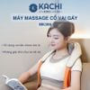 Máy massage cổ vay gáy 4D Kachi MK395 mô phỏng bàn tay người, chạy pin không dây tiện lợi