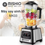  Máy Say Sinh Tố Công Suất Cao Mishio MK03 xay cả đá bi 