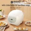  Nồi cơm điện lòng sứ dưỡng sinh 1.2L Mishio MK381 