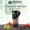 Máy xay sinh tố chạy pin 460ml Mishio MK371 cầm tay mang đi mọi nơi dễ dàng