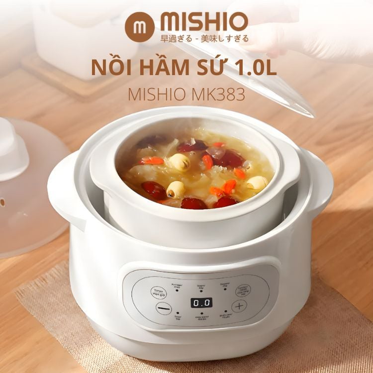 Nồi nấu chậm Mishio 1