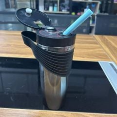 Máy xay sinh tố chạy pin 460ml Mishio MK371 cầm tay mang đi mọi nơi dễ dàng