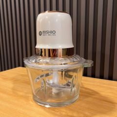 Máy Xay Thịt Đa Năng Mishio MK388 - Cối Thủy Tinh 2L, Xay Nhuyễn Mọi Loại Thực Phẩm, Đa Dụng, Tiện Lợi