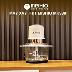 Máy Xay Thịt Đa Năng Mishio MK388 - Cối Thủy Tinh 2L, Xay Nhuyễn Mọi Loại Thực Phẩm, Đa Dụng, Tiện Lợi