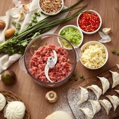 Máy Xay Thịt Đa Năng Mishio MK388 - Cối Thủy Tinh 2L, Xay Nhuyễn Mọi Loại Thực Phẩm, Đa Dụng, Tiện Lợi