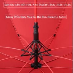 Ô Che Mưa Cỡ Lớn Kachi MK416 – Dù Cao Cấp Gập Gọn, Tự Động, Chống Gió Lật, Chống Tia UV