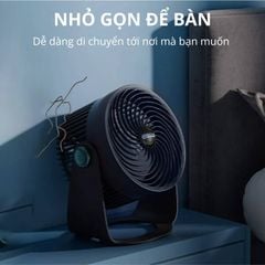 Quạt tích điện để bàn Kachi MK372 | Dung lượng pin 4000mAH