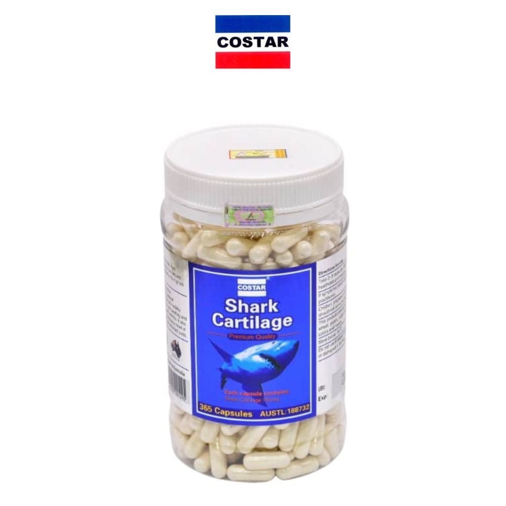  SỤN CÁ MẬP COSTAR SHARK CARTILAGE 750MG TPCN 