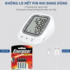Máy đo huyết áp bắp tay Kachi JN-163B MK | Trợ lý AI đọc kết quả tiếng Việt | Hỗ trợ người cao tuổi mắt kém