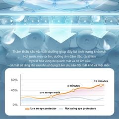 Máy massage mắt 16 đầu rung KACHI MK380 phun sương thư giãn