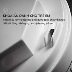 Máy Xay Thịt Đa Năng Mishio MK388 - Cối Thủy Tinh 2L, Xay Nhuyễn Mọi Loại Thực Phẩm, Đa Dụng, Tiện Lợi