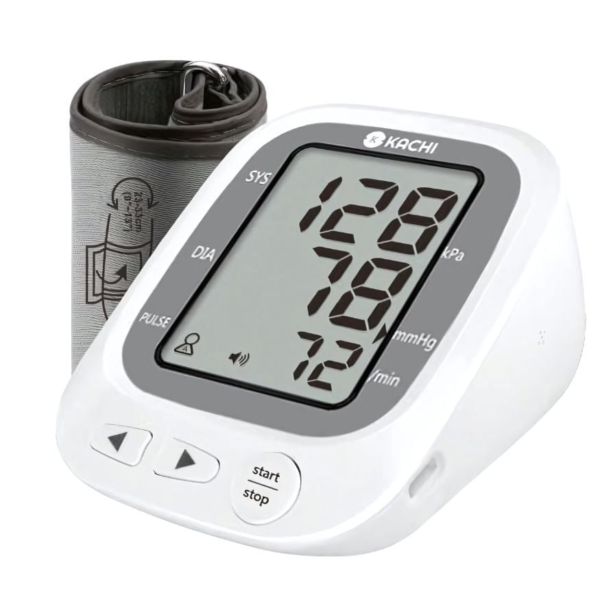 Máy đo huyết áp bắp tay Kachi JN-163B MK | Trợ lý AI đọc kết quả tiếng Việt | Hỗ trợ người cao tuổi mắt kém