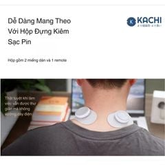 Máy Châm Cứu Xung Điện Không Dây Kachi MK398 – Giải Pháp Thư Giãn & Giảm Đau Hiệu Quả