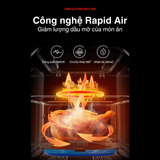  Nồi chiên không dầu 2 ngăn MK778 