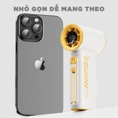 Quạt Phản Lực Cầm Tay Kachi MK406 – Pin 4000mAh, Gió Mạnh Gấp 1.5 Lần