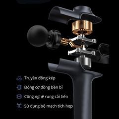 Máy massage cầm tay Kachi MK377 với 9 cấp độ rung