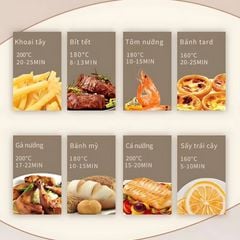 Nồi Chiên Không Dầu 8 Lít Mishio MK391 - Dung Tích Khổng Lồ, Nướng Nguyên Con Gà, Giá Cực Rẻ