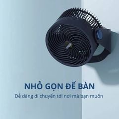 Quạt tích điện để bàn Kachi MK372 | Dung lượng pin 4000mAH