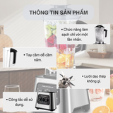  Máy Say Sinh Tố Công Suất Cao Mishio MK03 xay cả đá bi 